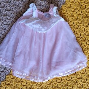 Baby Pink Sparkly Dress